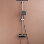 Душевая система Raglo R22.26.09 с термостатом графит