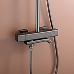 Душевая система Raglo R22.26.09 с термостатом графит