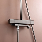 Душевая система Raglo R22.26.09 с термостатом графит