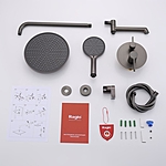 Душевая система Raglo R20.27.09 встраиваемая графит