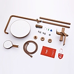 Душевая система Raglo R07.24.33 матовая медь