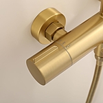 Душевая система Raglo R20.24.03 сатин золотой