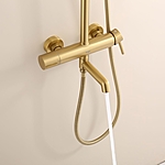 Душевая система Raglo R20.24.03 сатин золотой