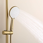 Душевая система Raglo R20.24.03 сатин золотой