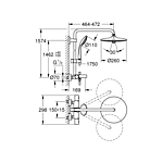 Душевая система GROHE Euphoria System 260 27475002 хром