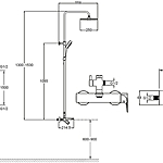 Душевая система Jacob Delafon Aleo 2.0 E26809-CP хром