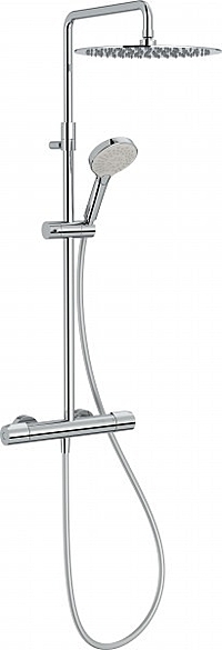 Душевая система Jacob Delafon Metro E26588-CP термостат хром