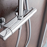 Душевая система Jacob Delafon Brive E24322-CP термостат хром