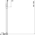 Душевая система Ravak Termo 300 X070099 термостат хром
