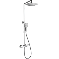 Душевая система Ravak 10° X070103 термостат хром