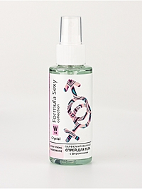Мист парфюмированный спрей с феромонами для тела Formula Sexy Crystal W118, 100 мл (по мотивам Bright Crystal (Versace)