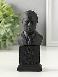 Бюст В.В.Путина, 18х12 см , графит
