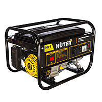Электрогенератор Huter DY4000L, 3/3.3 кВт, 15 л, 220 В, ручной старт