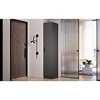 Шкаф "Соло", 400х490х2200 Графит