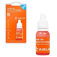 Герметик-фиксатор резьбы Airline, неразъемный, термостойкий, +250 С, 6 мл