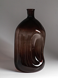 Ваза «Бутыль», 16 л, h=47 см, d горлышка внутренний 4.5 см, стекло, прозрачная