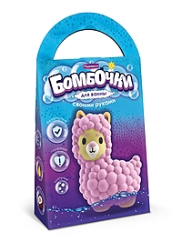 Бомбочки для ванны своими руками «Лама»