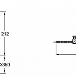 Смеситель для раковины Jacob Delafon Aleo+ E72337-CP хром