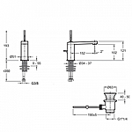 Смеситель для раковины Jacob Delafon Composed E73158-CP хром
