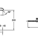 Смеситель Jacob Delafon Odeon Rive Gauche E21030-CP-CP хром