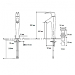 Смеситель для раковины Jacob Delafon Symbol E19774-CP хром