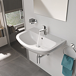 Смеситель для раковины GROHE BauFlow 23751000 хром