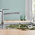 Смеситель для раковины GROHE BauCurve 31715000 хром