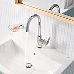 Смеситель для раковины GROHE BauEdge 23760001 хром