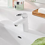 Смеситель для раковины GROHE Eurostyle 33558LS3 белая луна