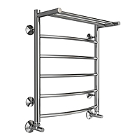 Полотенцесушитель водяной TERMINUS «Классик» П6, 500×600 мм, нижнее подключение, хром