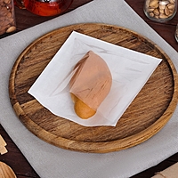 Пакет для выпечки с окном, белый, 18×19 см