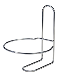 Подвес для кашпо настенный d=16 см, хром "Одиночка"