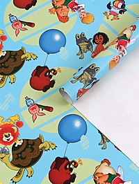 Бумага глянцевая «Добрые мультики», 70 × 100 см