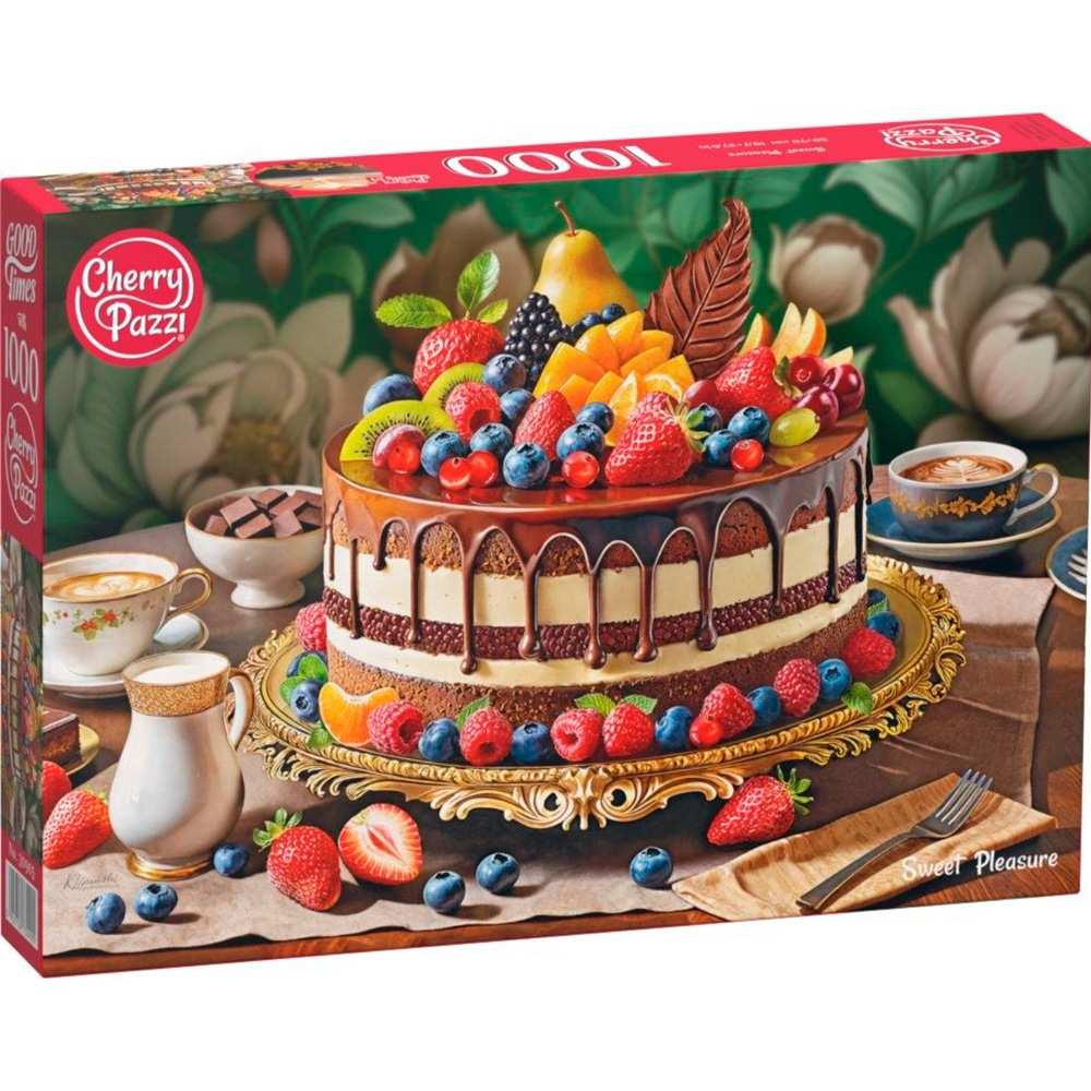 Пазл Торт с фруктами 1000 элементов