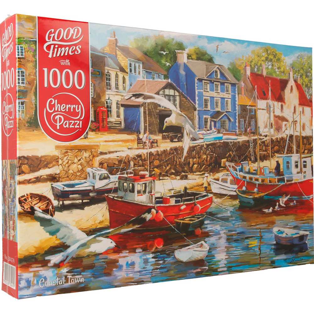 Пазл Город на побережье 1000 элементов