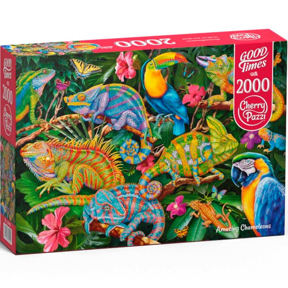 Пазл Удивительные хамелеоны 2000 элементов