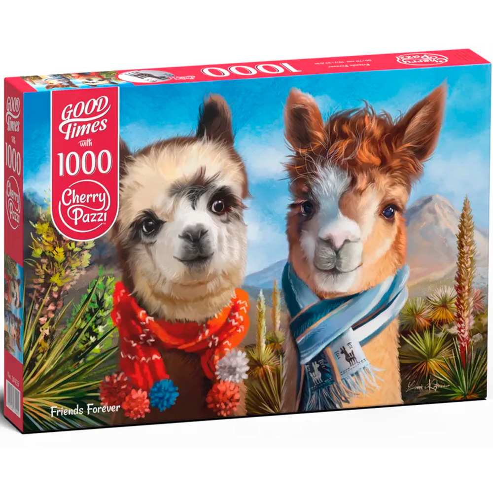 Пазл Друзья-альпаки 1000 элементов