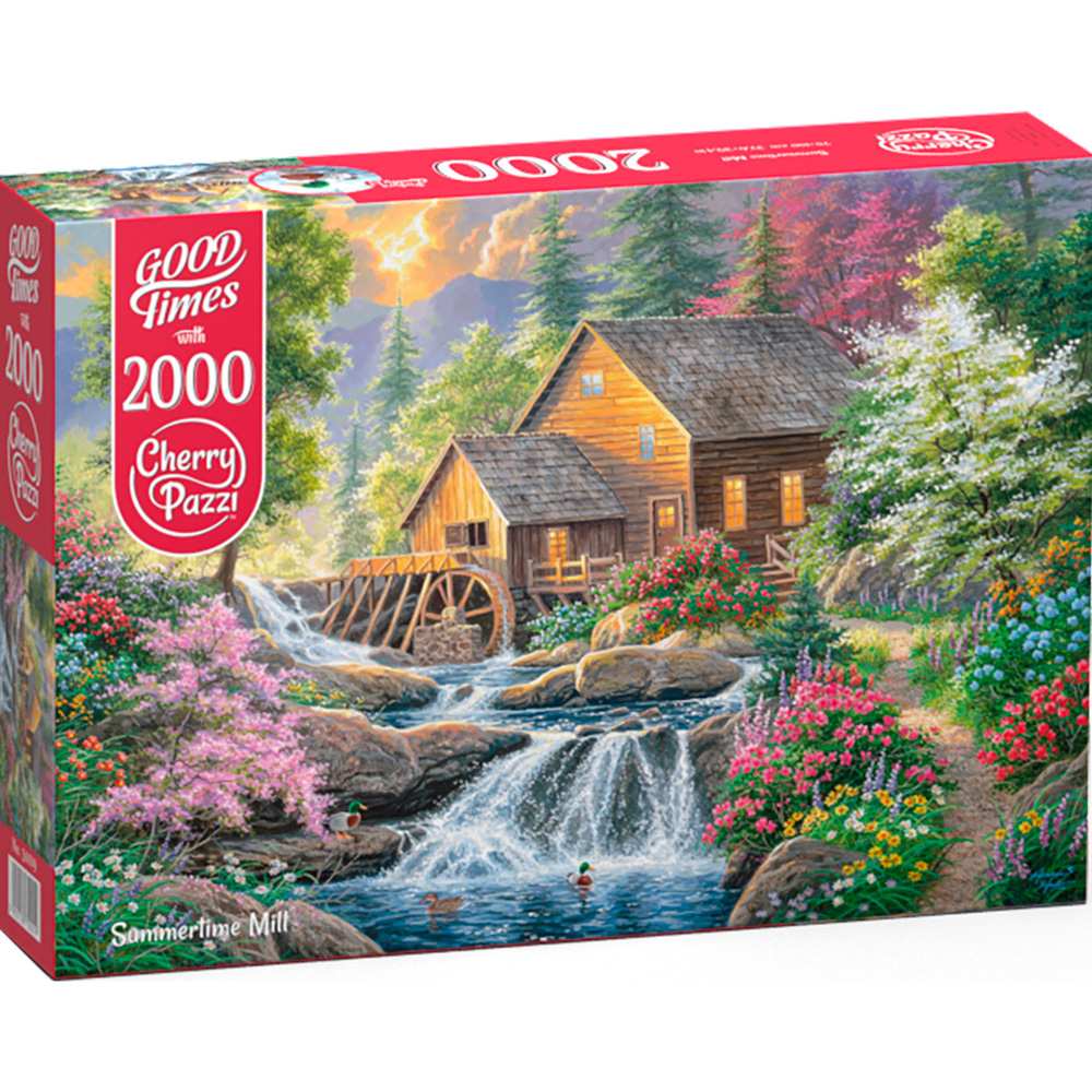 Пазл Летняя мельница 2000 элементов