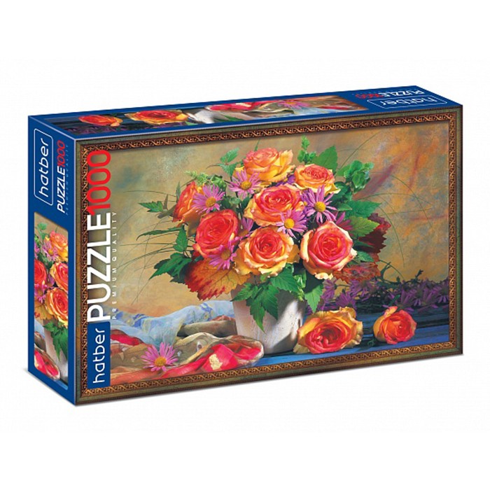 Пазл Букет цветов Premium 1000 элементов