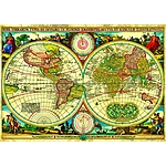 Пазл Историческая карта 1657 3000 элементов 85425