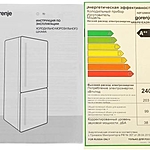 Холодильник Gorenje NRKP61EA2W4 белый