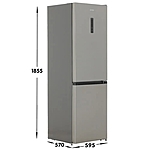 Холодильник Gorenje NRKP61EA2XL4 серебристый металлик