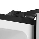 Холодильник Kraft KF-MS5701BI инвертор черное стекло