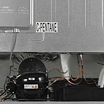 Холодильник Kraft KF-MS5701BI инвертор черное стекло