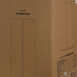 Холодильник Kraft KF-MS5701BI инвертор черное стекло