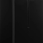 Холодильник Kraft KF-MS4801BI инвертор черное стекло