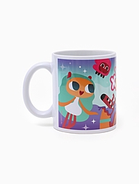 Кружка керамическая, 320 мл, Ум и Хрум