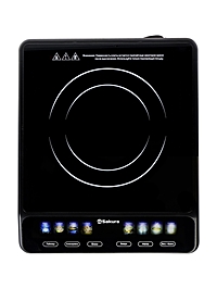 Плитка индукционная Sakura SA-7170, 1 конфорка, 7 авт.программ, 80-270°С, закаленное стекло