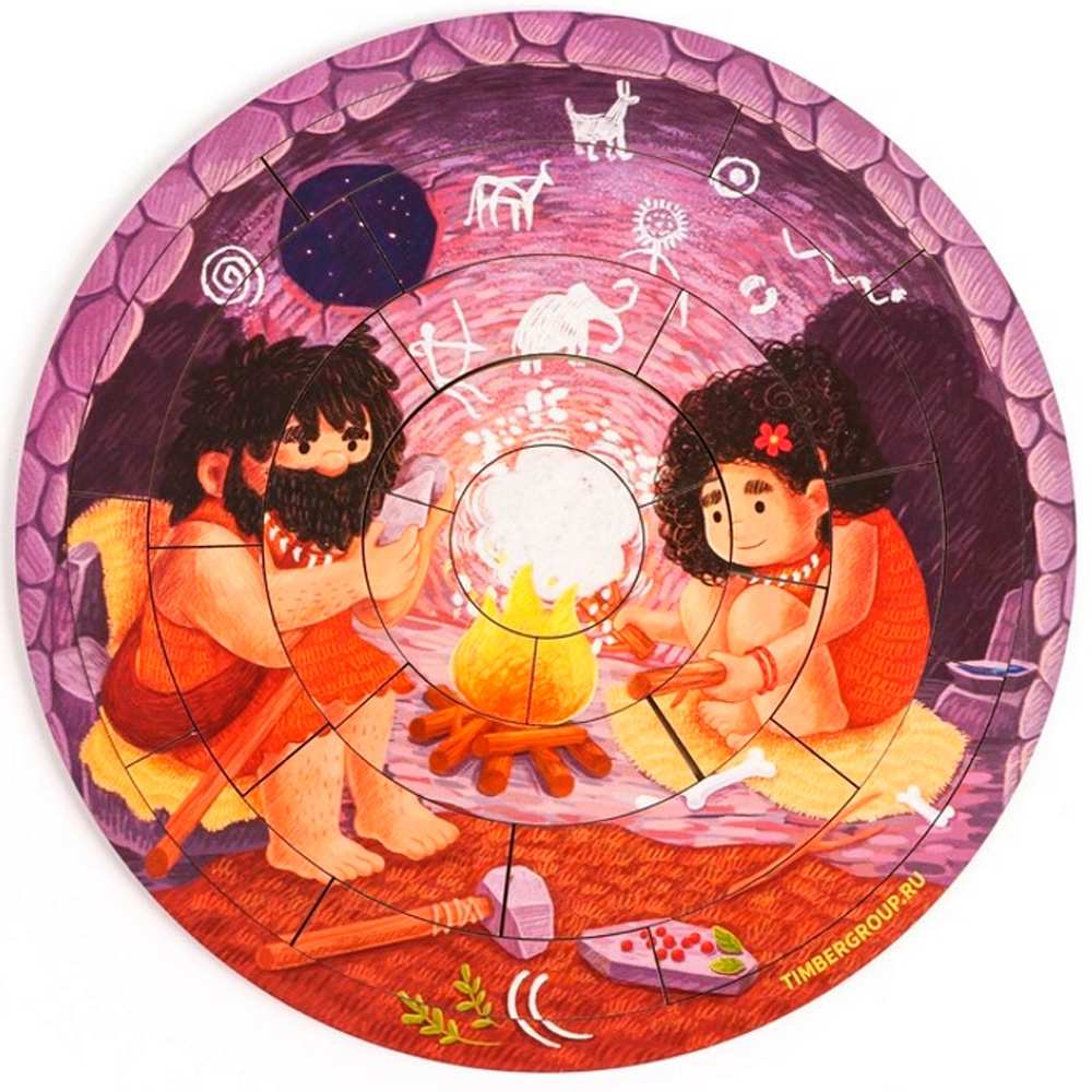 Пазл деревянный Удачная охота 22 элемента IG0753