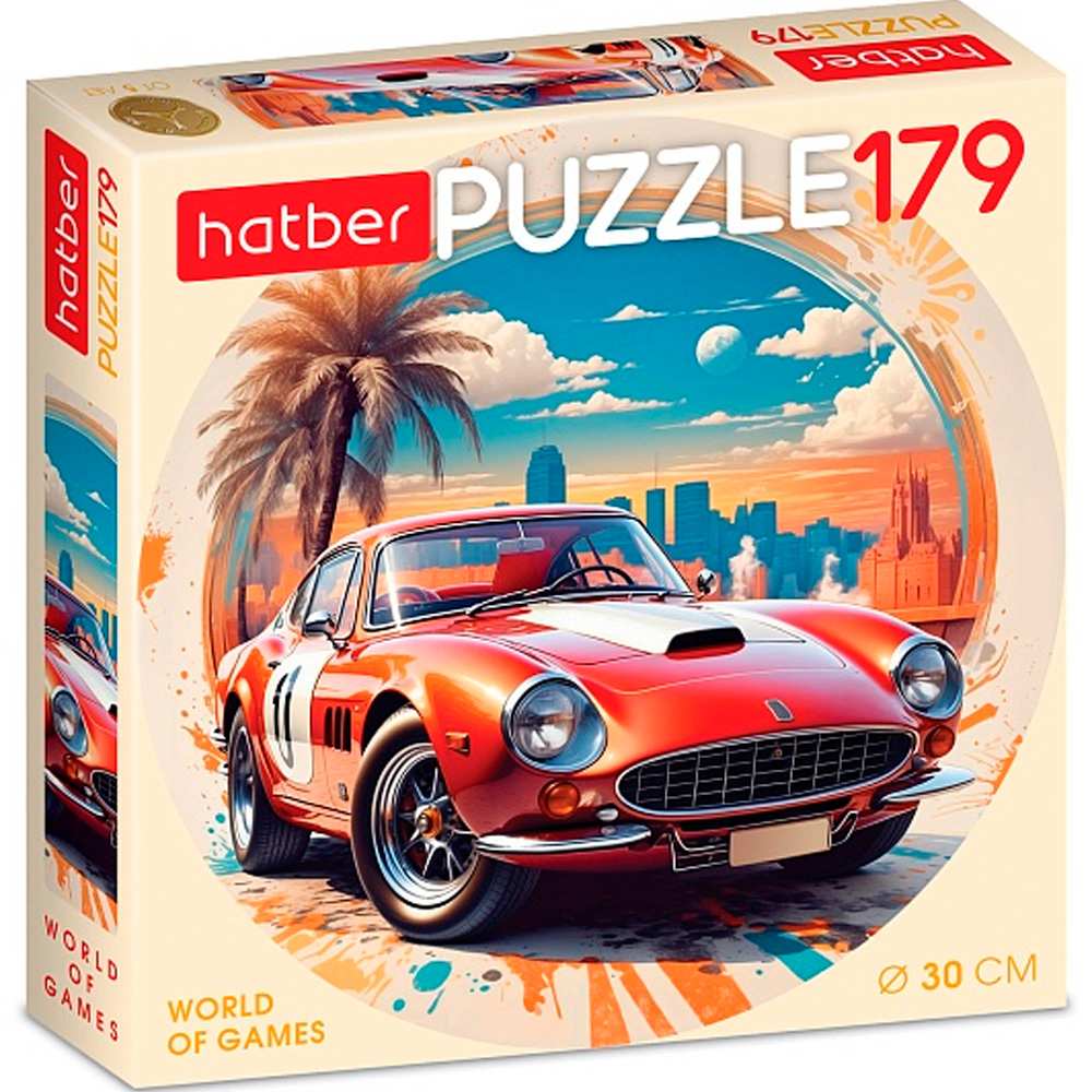 Пазл АвтоРивьера круглый 179 элементов 091832